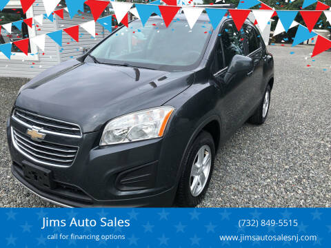 2016 Chevrolet Trax for sale at Jims Auto Sales in Lakehurst NJ