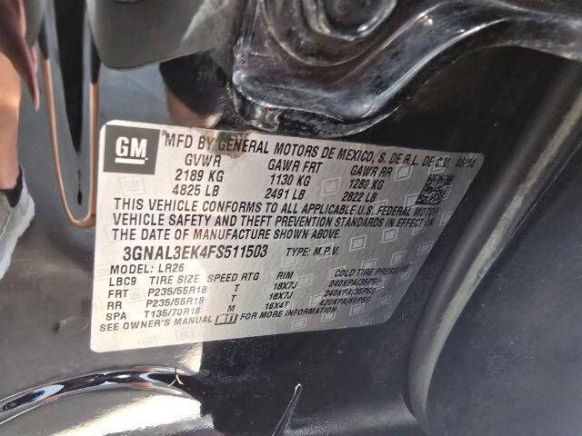 2015 Chevrolet Captiva Sport LT