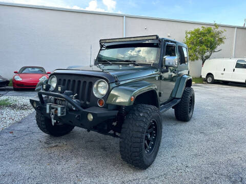 2008 Jeep Wrangler for sale at Florida Cool Cars in Fort Lauderdale FL