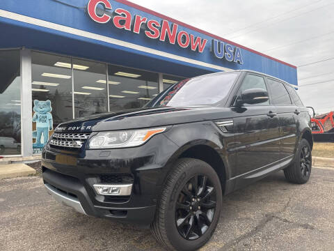 2016 Land Rover Range Rover Sport for sale at CarsNowUsa LLc in Monroe MI