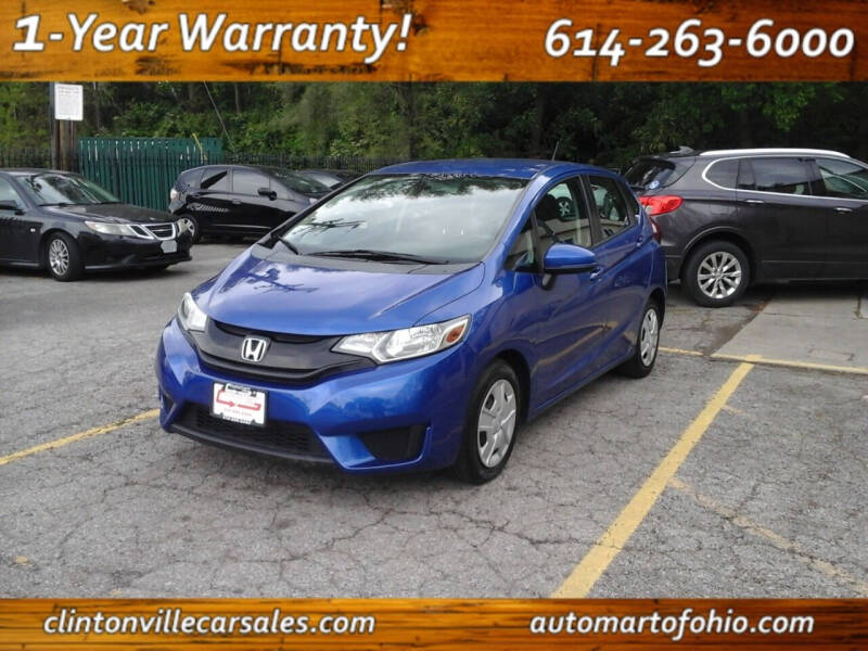 2015 Honda Fit for sale at Clintonville Car Sales - AutoMart of Ohio in Columbus OH