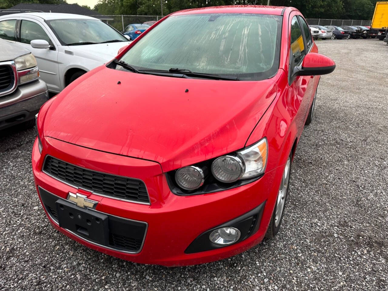 2015 Chevrolet Sonic for sale at ABC AUTO SALES AND SERVICE in Bristol, IN