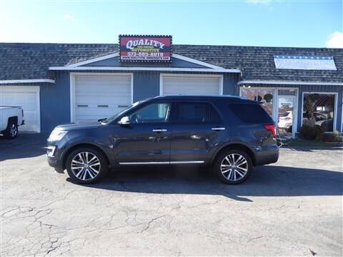 2017 Ford Explorer Platinum