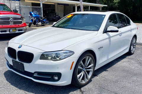 2016 BMW 5 Series for sale at PENSACOLA INTERSTATE AUTO SALES, INC. in Pensacola FL