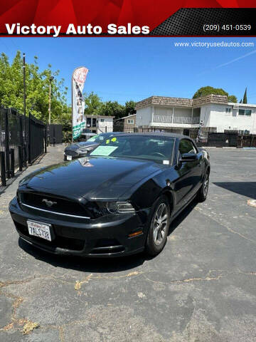2014 Ford Mustang for sale at Victory Auto Sales in Stockton CA