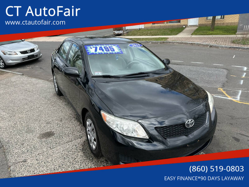 2010 Toyota Corolla for sale at CT AutoFair in West Hartford CT