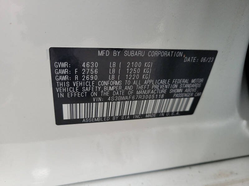 2024 Subaru Legacy Premium