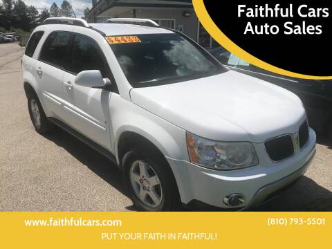 2008 Pontiac Torrent for sale at Faithful Cars Auto Sales in North Branch MI