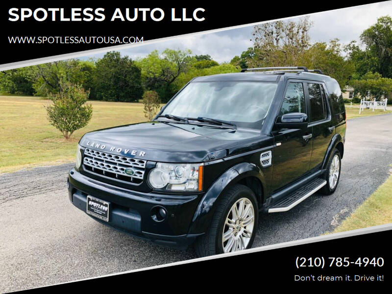 2012 Land Rover LR4 HSE