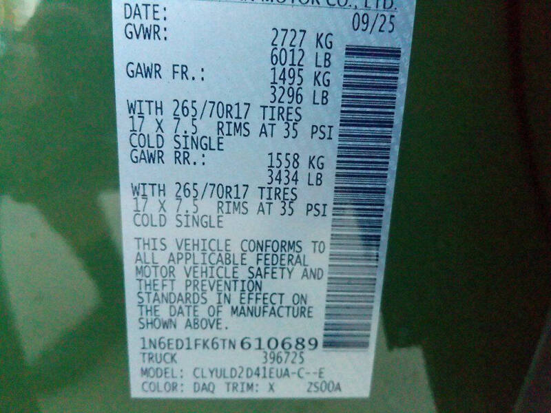 2026 Nissan Frontier PRO-4X