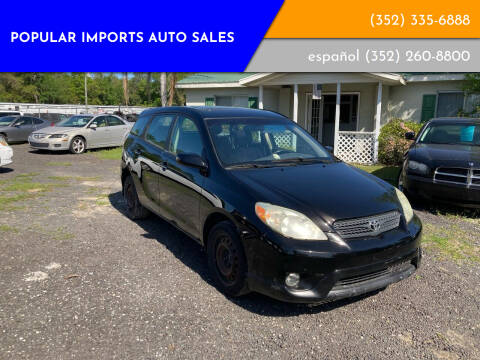 2005 Toyota Matrix for sale at Popular Imports Auto Sales - Popular Imports-InterLachen in Interlachehen FL