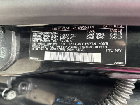 2013 Volvo XC60 T6 Premier Plus