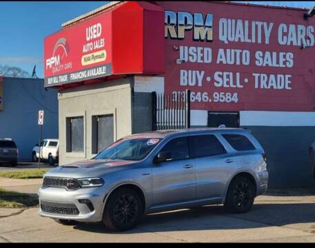 2021 Dodge Durango for sale at RPM Quality Cars in Detroit MI