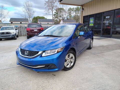 2013 Honda Civic for sale at Md Auto Sales LLC in Dalton GA