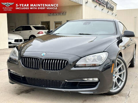 2012 BMW 6 Series for sale at European Motors Inc in Plano TX