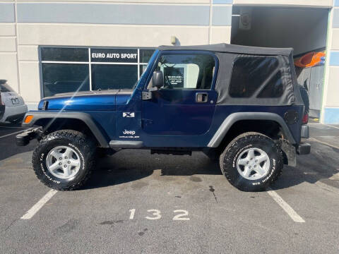 2003 Jeep Wrangler for sale at Euro Auto Sport in Chantilly VA