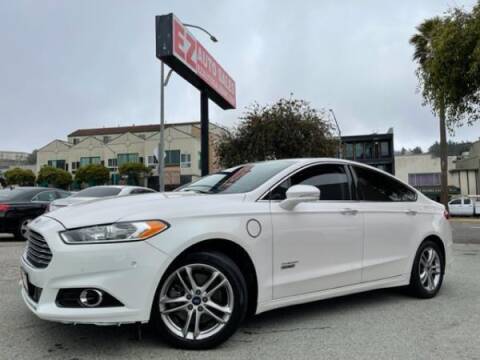 2015 Ford Fusion Energi for sale at EZ Auto Sales Inc in Daly City CA