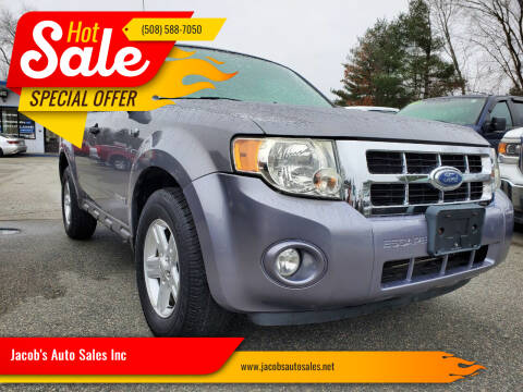2008 Ford Escape Hybrid for sale at Jacob's Auto Sales Inc in West Bridgewater MA