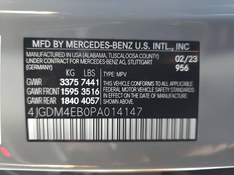 2023 Mercedes-Benz EQS EQS 580 4MATIC