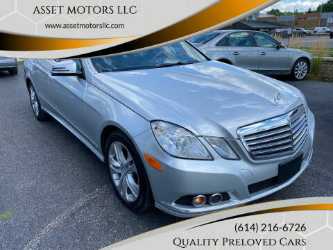 2011 Mercedes-Benz E-Class for sale at ASSET MOTORS LLC in Westerville OH