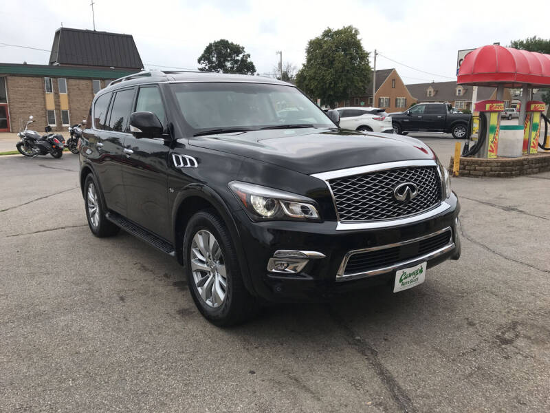 2016 Infiniti QX80 for sale at Carney Auto Sales in Austin MN