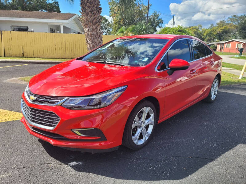 2018 Chevrolet Cruze for sale at Sheldon Motors in Tampa FL