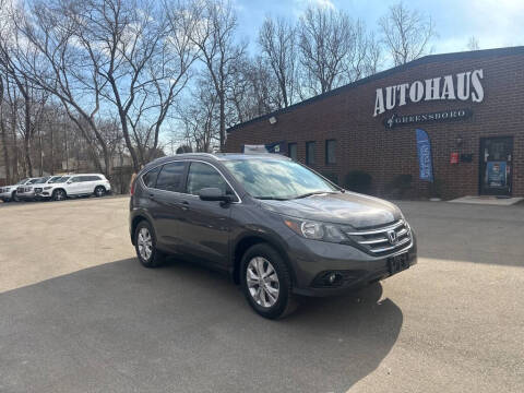 2013 Honda CR-V for sale at Autohaus of Greensboro in Greensboro NC