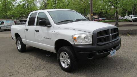 2007 Dodge Ram Pickup 1500 for sale at D & M Auto Sales in Corvallis OR