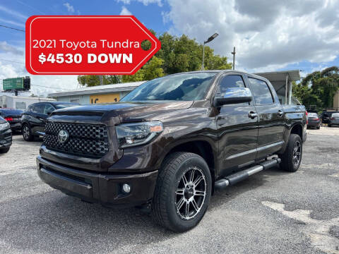 2021 Toyota Tundra for sale at LC Motors 1 Inc. in Orlando FL