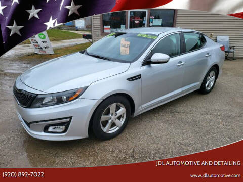2015 Kia Optima for sale at JDL Automotive and Detailing in Plymouth WI