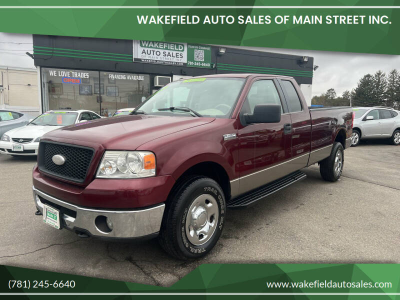 2006 Ford F-150 for sale at Wakefield Auto Sales of Main Street Inc. in Wakefield MA