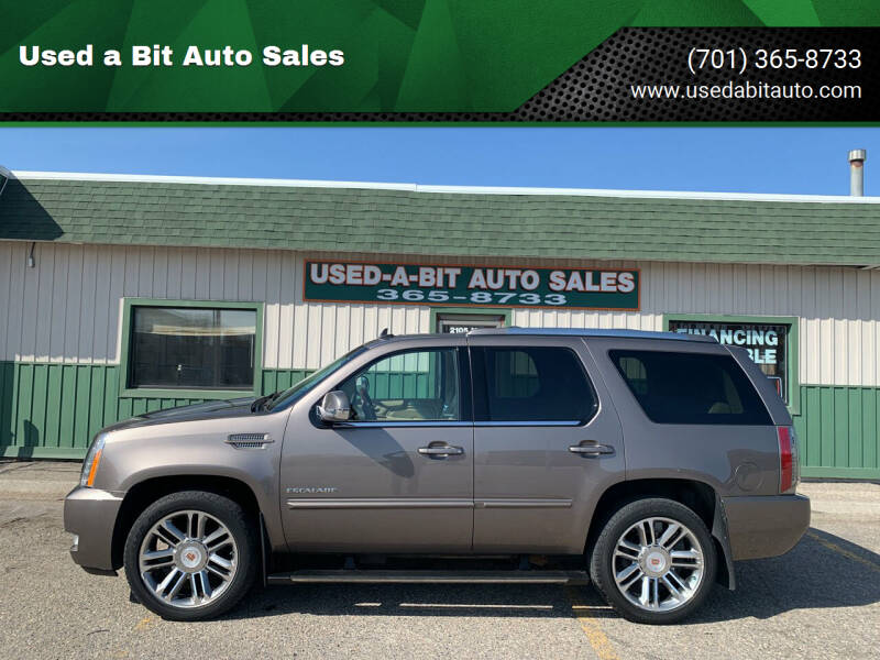 2014 Cadillac Escalade for sale at Used a Bit Auto Sales in Fargo ND