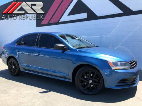 2015 Volkswagen Jetta for sale at Auto Republic Fullerton in Fullerton CA