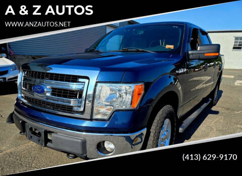 2014 Ford F-150 for sale at A & Z AUTOS in Westfield MA