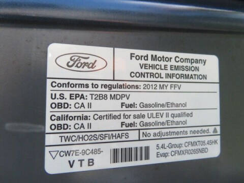 2012 Ford E-Series E-150