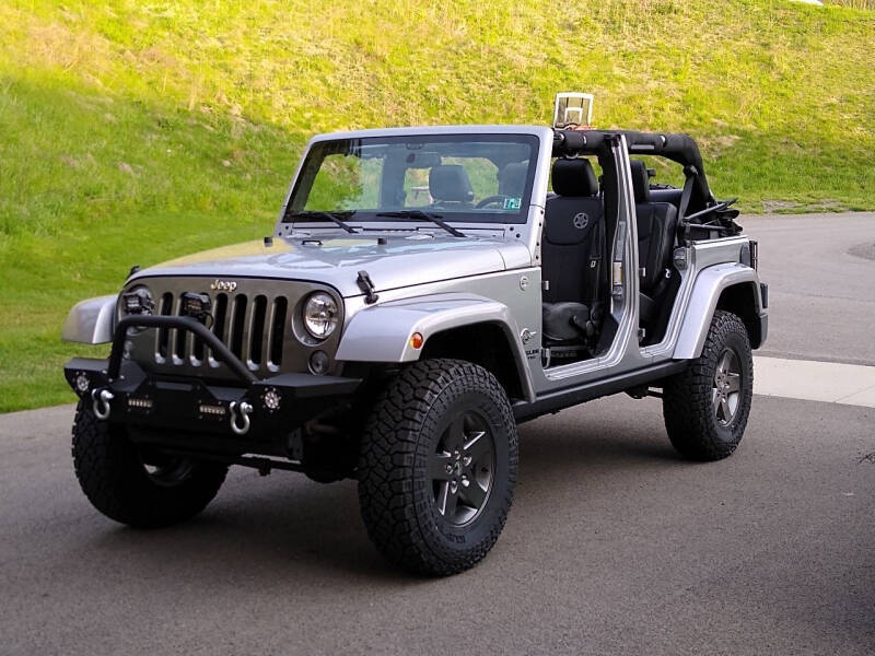 2015 Jeep Wrangler Unlimited for sale at Mitchell Hill Motors in Butler PA