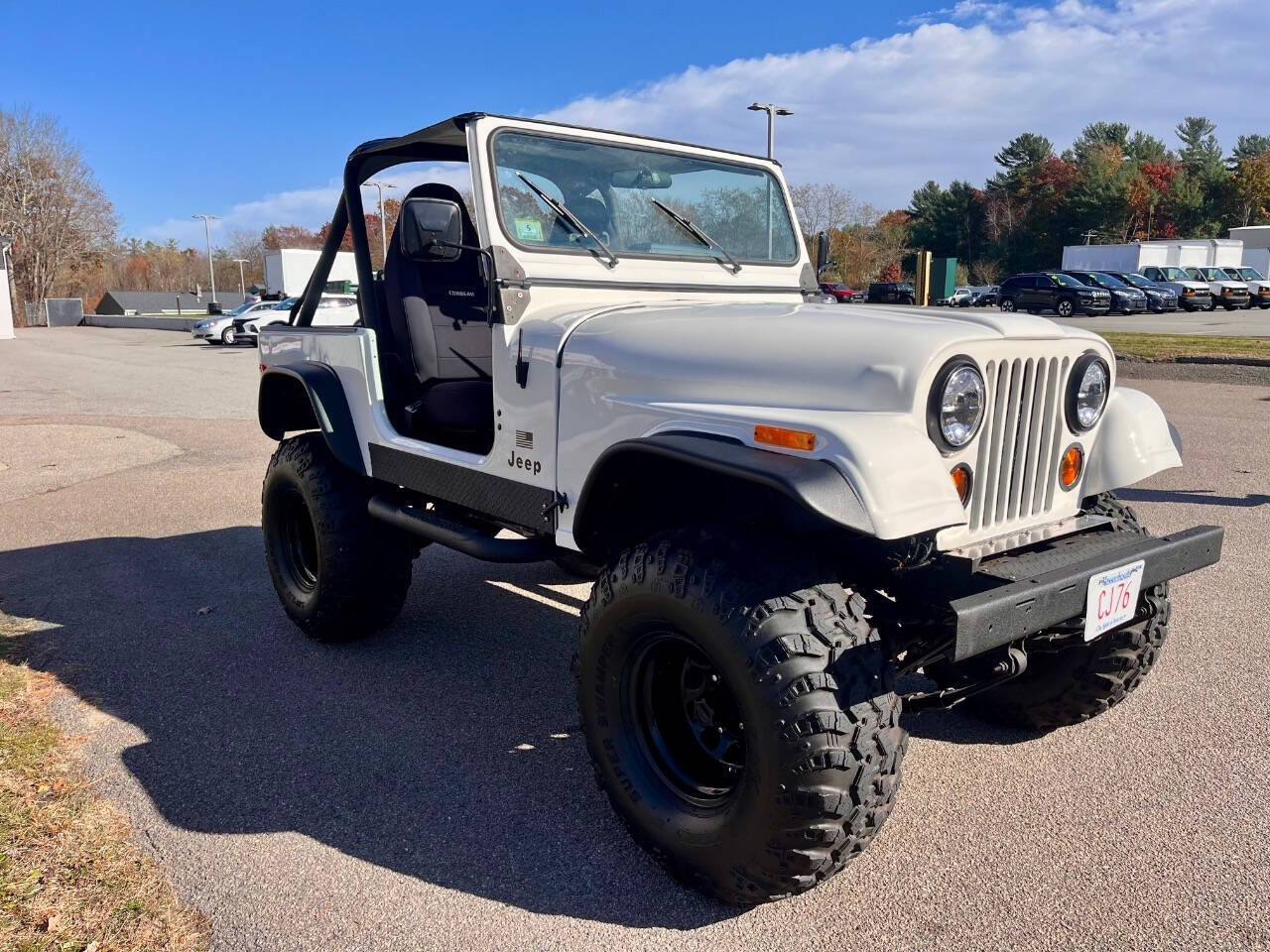 1976 Jeep CJ-7 for sale at Dave Delaney's Columbia Motors in Hanover, MA