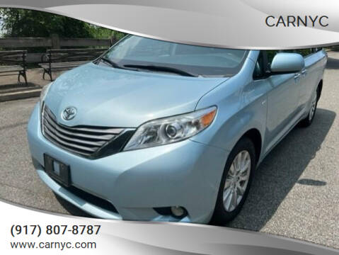 2017 Toyota Sienna for sale at CarNYC in Staten Island NY