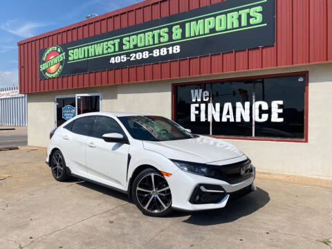 2020 Honda Civic for sale at Southwest Car Sales in Oklahoma City OK