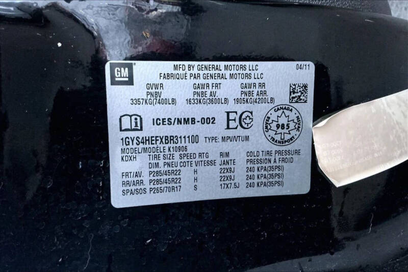 2011 Cadillac Escalade ESV Luxury