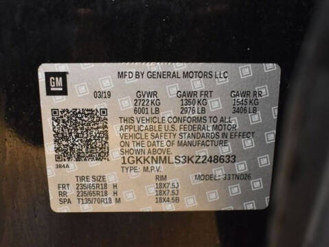 2019 GMC Acadia SLT-1