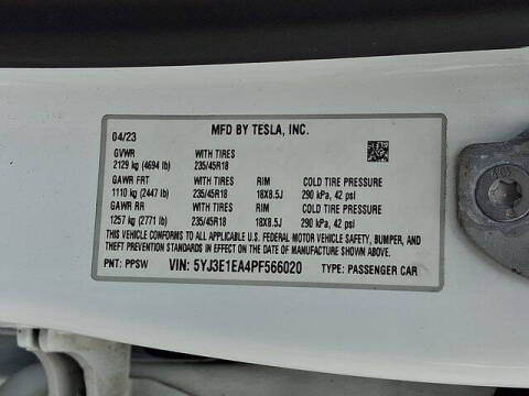 2023 Tesla Model 3
