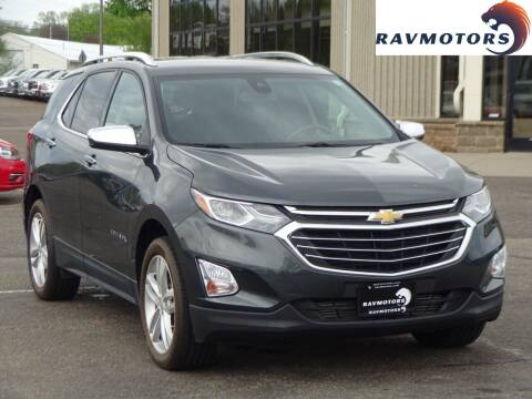 2020 Chevrolet Equinox for sale at RAVMOTORS CRYSTAL in Crystal MN