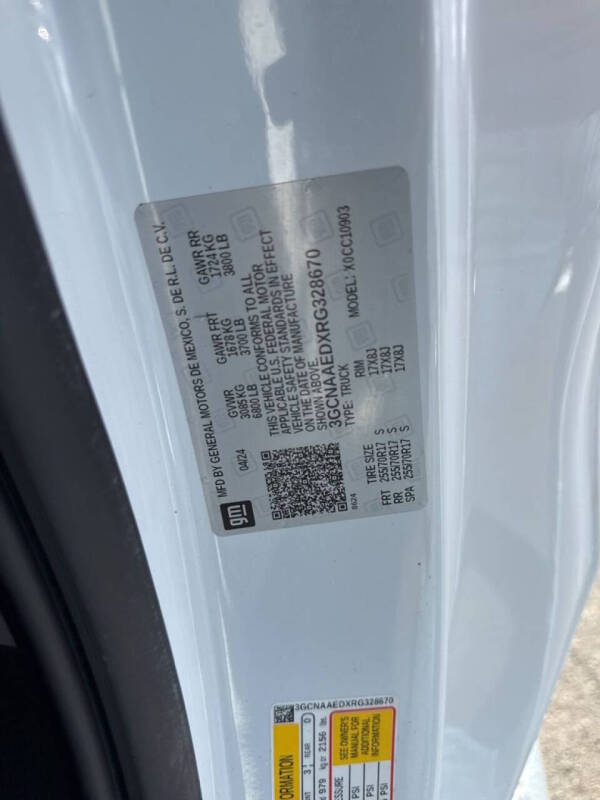 2024 Chevrolet Silverado 1500 Work Truck