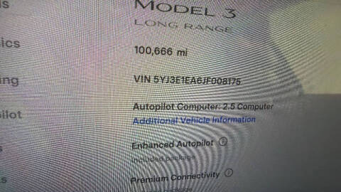 2018 Tesla Model 3