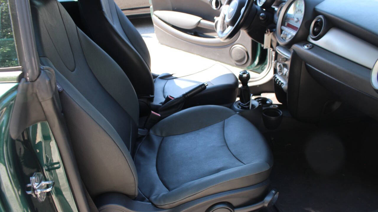 Dk. Green 2009 MINI Cooper Base Convertible Base 2dr Convertible 11