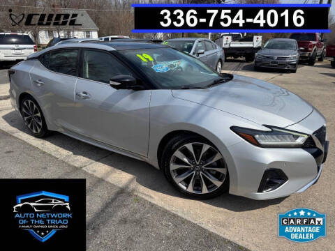 2019 Nissan Maxima for sale at Auto Network of the Triad in Walkertown NC