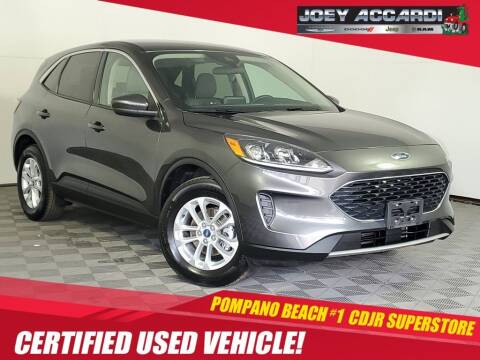 2020 Ford Escape for sale at PHIL SMITH AUTOMOTIVE GROUP - Joey Accardi Chrysler Dodge Jeep Ram in Pompano Beach FL