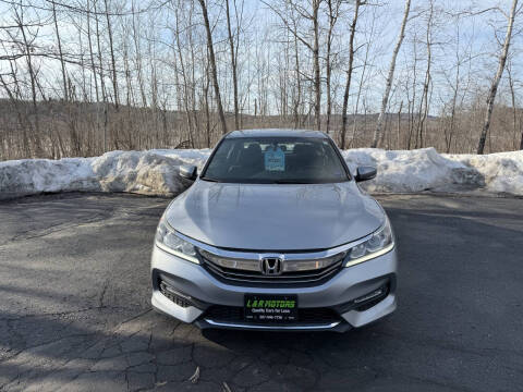 2017 Honda Accord for sale at L & R Motors in Greene ME