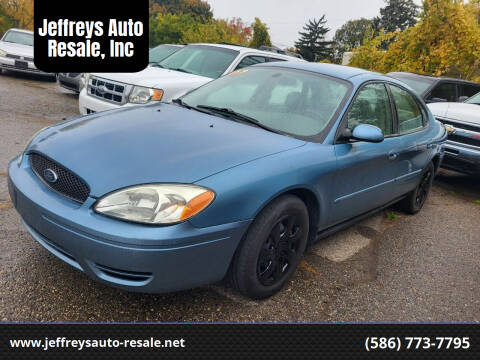 2007 Ford Taurus for sale at Jeffreys Auto Resale, Inc in Clinton Township MI